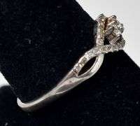 CZ Gemstone Ring in Sterling Silver