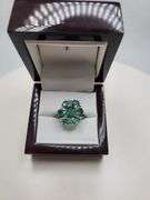 Extremely fine Victorian Emerald and diamonds ring