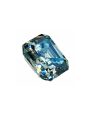 5.5 Ct Paraiba Green Asscher Cut Fire Moissanite