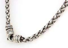 David Yurman wheat link chain necklace