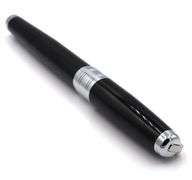 5280 Silver tone ball point pen and black fountian pen