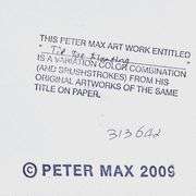 Tip Toe Floating by Peter Max