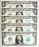 (5) Superb Crisp $1 2021 Star Notes Cleveland-Consecutive!!