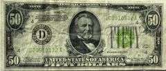 $50 1934 Cleveland Fed Reserve Note