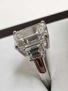 Magnificent Certified 14KT Gold 6.06 CTTW Lab Grown Diamond Ring