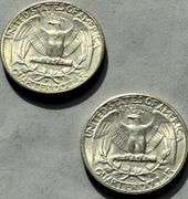 1941 P S Gem BU Washington Quarters.