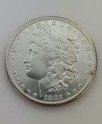 1881 S Morgan Silver Dollar, UNC "FLASHY"