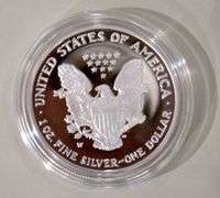2006 W Proof Silver Eagle W Box And Paper