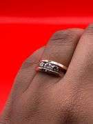 14K Rose Gold Champagne Diamond Ring of 1.05ct