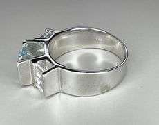 Mens Sparkling 2.35 Ct White Fire Moisanite Ring