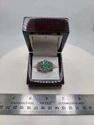 Extremely fine Victorian Emerald and diamonds ring