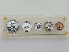 1955 United States Silver Proof Set, Capital Plastics Holder