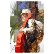 The Red Viola by Pino (1939-2010)