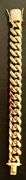 Gold Plate Cuban Curb Link Bracelet
