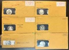 Six (6) Diff. Solid Sterling Silver Sets 3-piece Sets from Franklin Mint