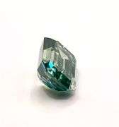 Gorgeous Amazing Large Eye-Clean 8 Ct Emerald Green Fire Moissanite Solitaire.