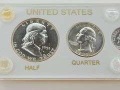 1951 United States Silver Proof Set, Capital Plastics Holder