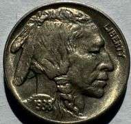 1938 D BU Buffalo Nickel