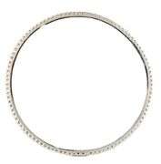 2.55ctw Round Diamond Slip On Bangle Bracelet in 14K