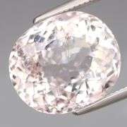 Full fire! Platinum pink! 6.69ct UNTREATED Brazilian Morganite!
