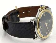 Raymond Weil quartz black dial watch
