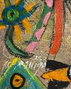 Spectacular Large Size Original Painting by Mexican Contemporary Master ROMGO