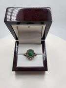 Extremely fine Victorian Emerald and diamonds ring