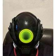 Infinity Helmet Techwear with Lights