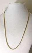Ultra Classic 18K Yellow Gold 21" Standard Link Necklace