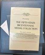 INCREDIBLE 50 State (50 pcs) Bicentennial 1 oz+ Solid Sterling Silver Set in album