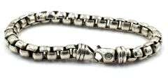 David Yurman 7mm box chain bracelet