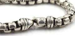 David Yurman 7mm box chain bracelet