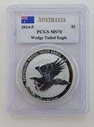 2014 P Wedge Tailed Eagle, PCGS MS70