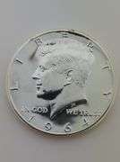 1964 Accented Hair Proof Kennedy Half Dollar With Spot