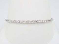 3CTW Diamond Flex Bangle Bracelet