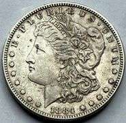1884 S Morgan Dollar