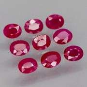 Collectors 3ct PIGEONS BLOOD Burmese Ruby set!!!
