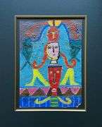 Spectacular One Of A Kind Mixed-Media On Paper by Romgo