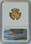 Very Choice BU 1929 $2.50 Indian Gold Piece. PCGS MS63