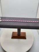 Extremely rare Oscare Friedman platinum 10.6 ctw GIA certfied 20 Burmese rubies and diamond bracelet