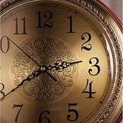 Large European Double-Sided Wall Clock
