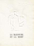 Rare Pablo Picasso Embossment from Chant Funèbre pour Ignacio Sánchez Mejías, 1976