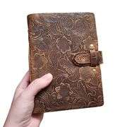 Genuine Embossed Leather Journal