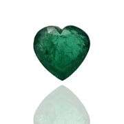 GIA Certified Heart Shape Brilliant Cut Emerald Loose Diamond