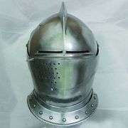 Medieval Knight Tournament Close Armor Helmet