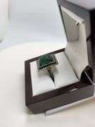 Extremely fine Victorian Emerald and diamonds ring