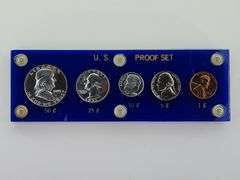 1955 United States Silver Proof Set, Capital Plastics Holder
