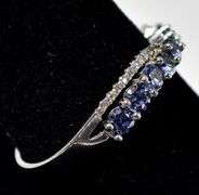 Amethyst Gemstone Ring in Sterling Silver