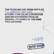 5 Liberties and Flag by Peter Max