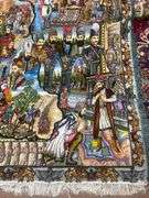 Investment! Historical Hand Made All Silk Hanging Rug